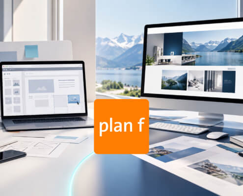 Webseite selbst erstellen oder erstellen lassen – Vergleich zwischen einer selbst gestalteten Webseite und professionellem Webdesign für KMU.